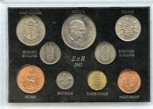 1965 Uncirculated  Coin Set