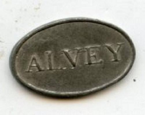 Alvey 1813 (Alvie) Communion Church Token