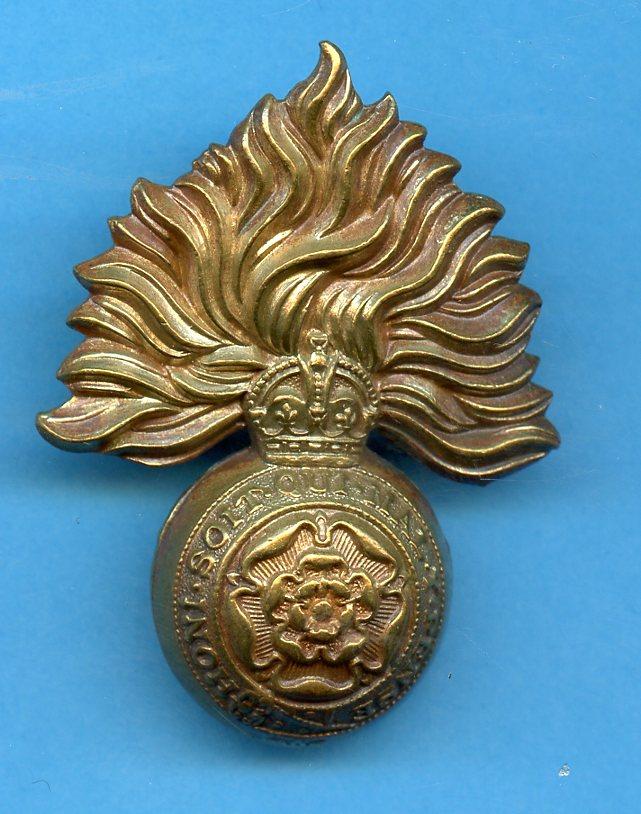 1st to 4th  London Regiment  Royal Fusiliers Cap Badge