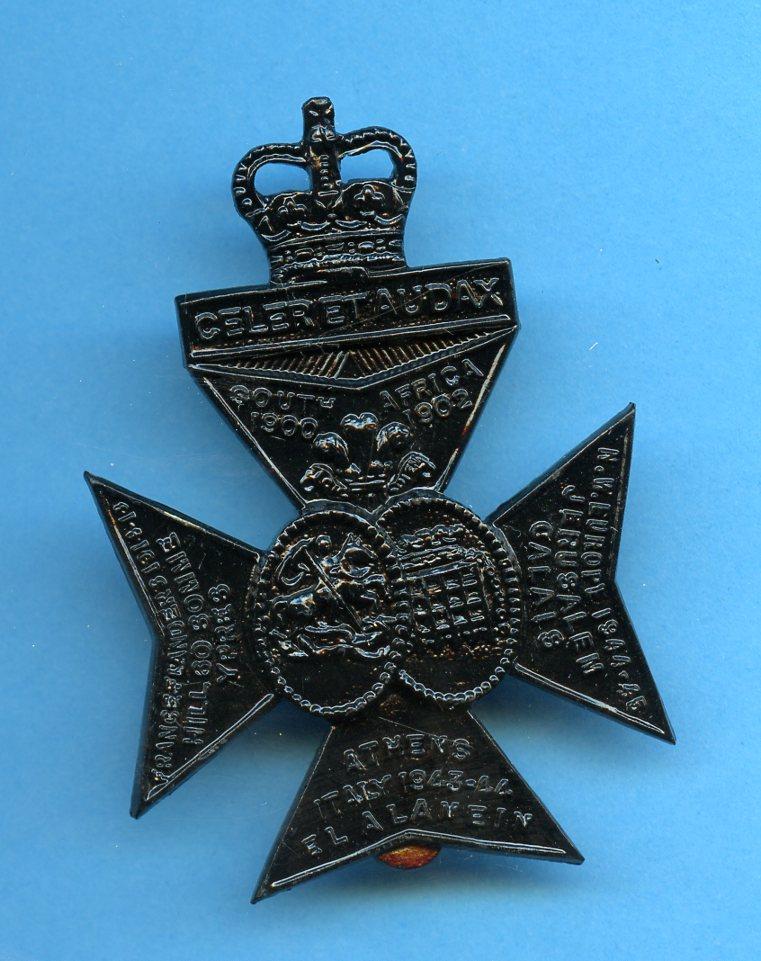 Queens Westminster  & Civil Service Rifles Cap Badge