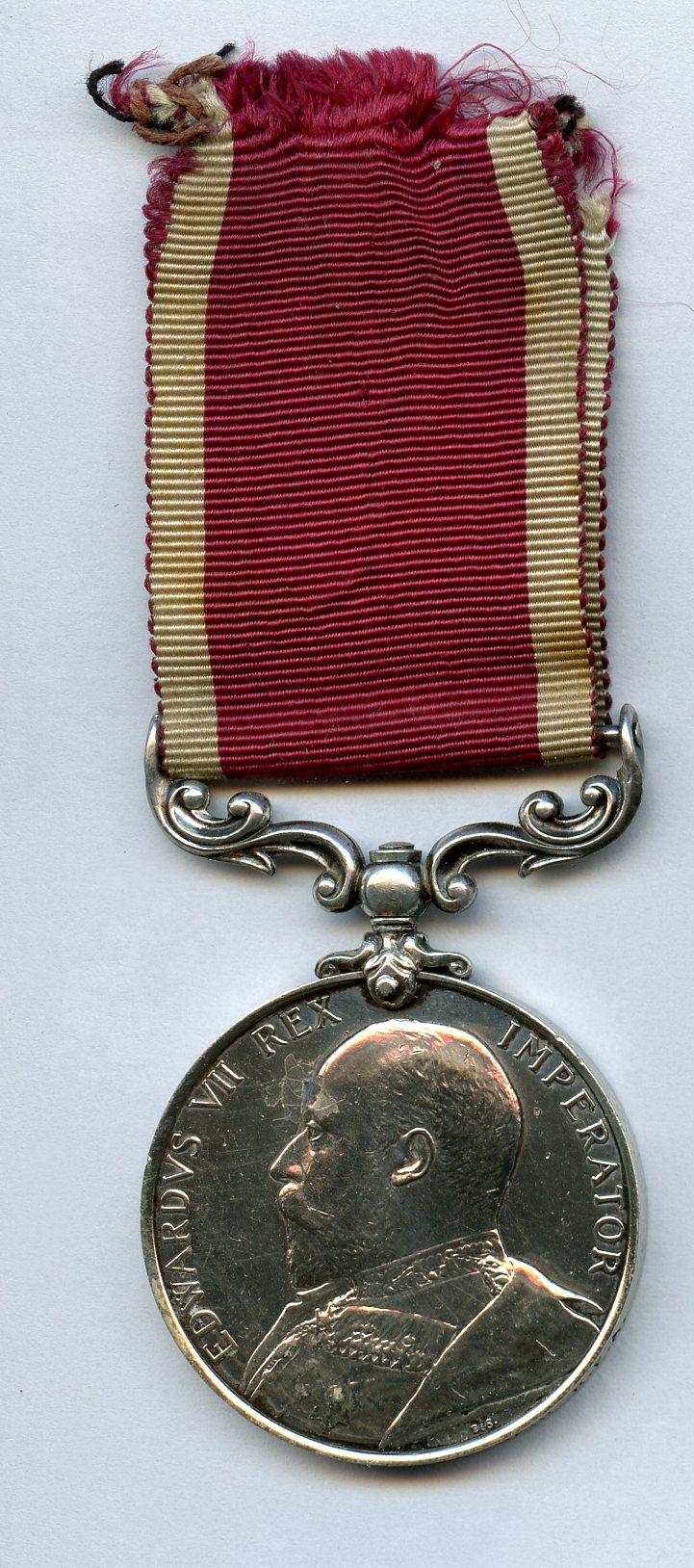 Army Long Service and Good Conduct Medal To Shoeing Smith Corporal Cpl Donald McNair Royal Field Artillery