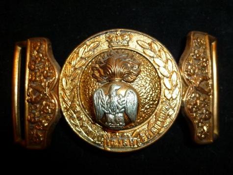Royal Irish Fusiliers Warrant Officers Waist Belt Clasp
