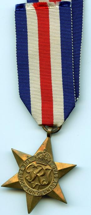 France and Germany Star Medal