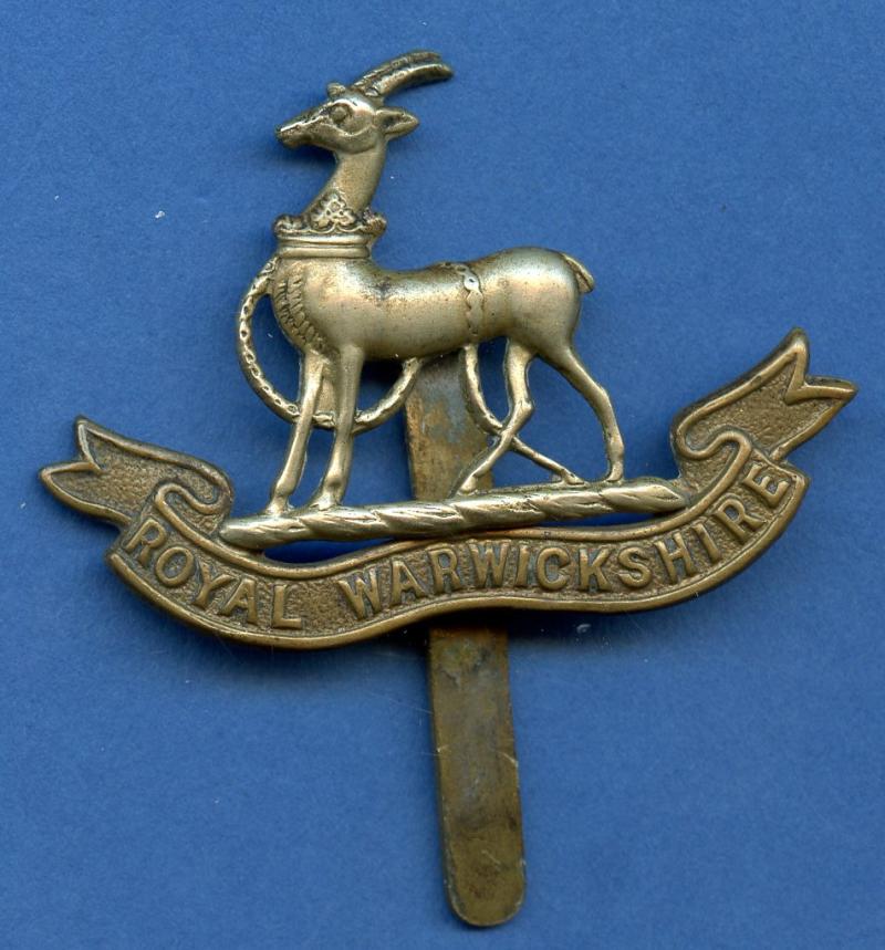 Royal Warwickshire Regiment Cap Badge