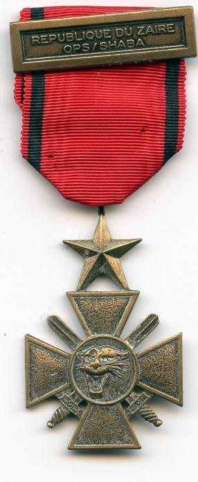Zaire OP Shaba Medal