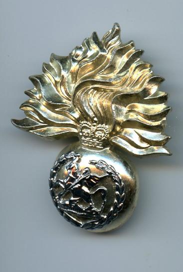  Royal Northumberland Fusiliers Anodised Cap Badge