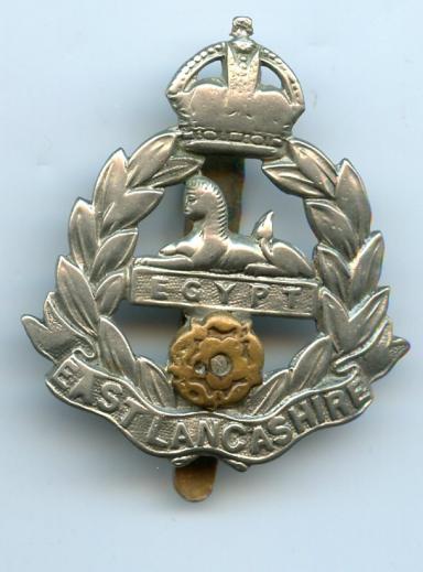 East Lancashire Regiment Cap Badge