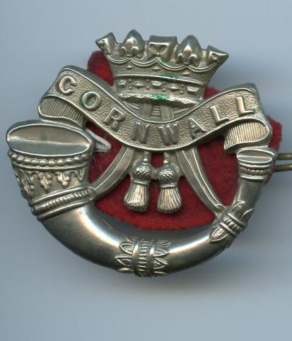 Duke of Cornwalls Light Infantry Cap Badge