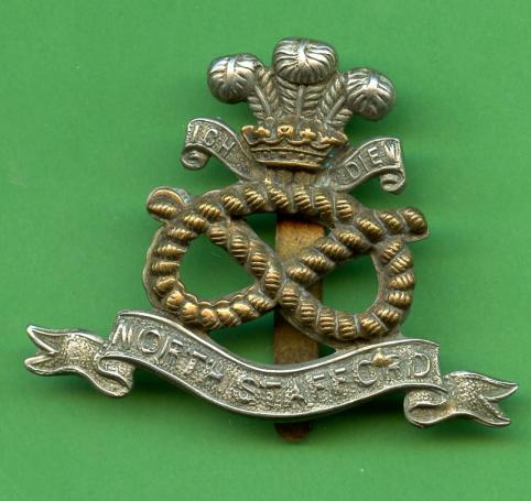 North Staffordshire Regiment Cap Badge