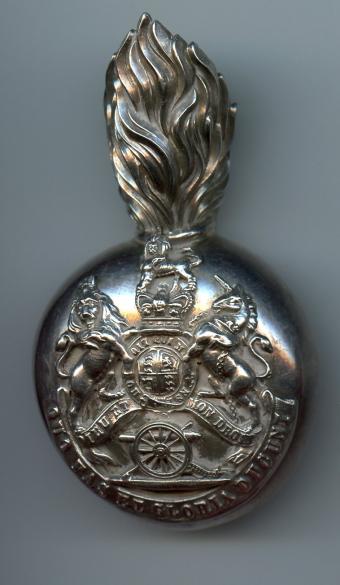 Artillery Volunteers Busby Slouch Hat Badge
