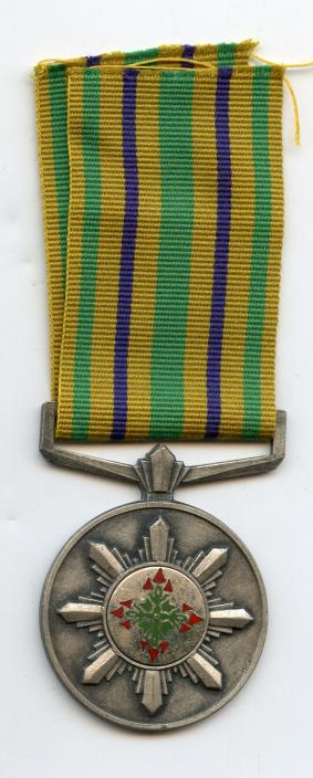 South Africa Police Star Medal H B Pieterse