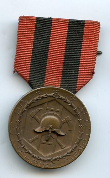 Germany Wurttemberg. Fire Service Decoration