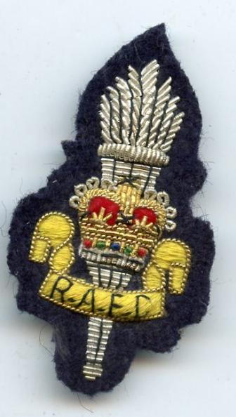 Royal Army Educational Corps  RAEC  Cloth Cap Badge