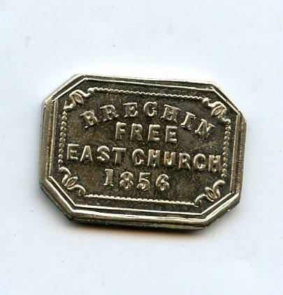Brechin Communion Church Token 1856