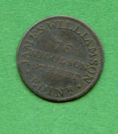 Edinburgh Farthing Token