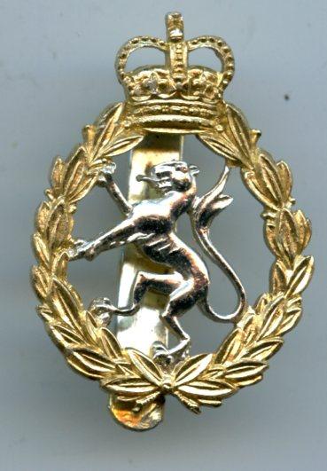  Woman's Royal  Army  Corps  Anodised Cap Badge