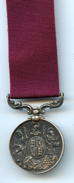 Army Long Service Medal : Victoria ; Q,M,Sjt J W Young. Lancashire Fusiliers