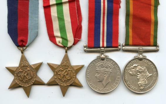 Group of 4 Medals To W C Smale. 