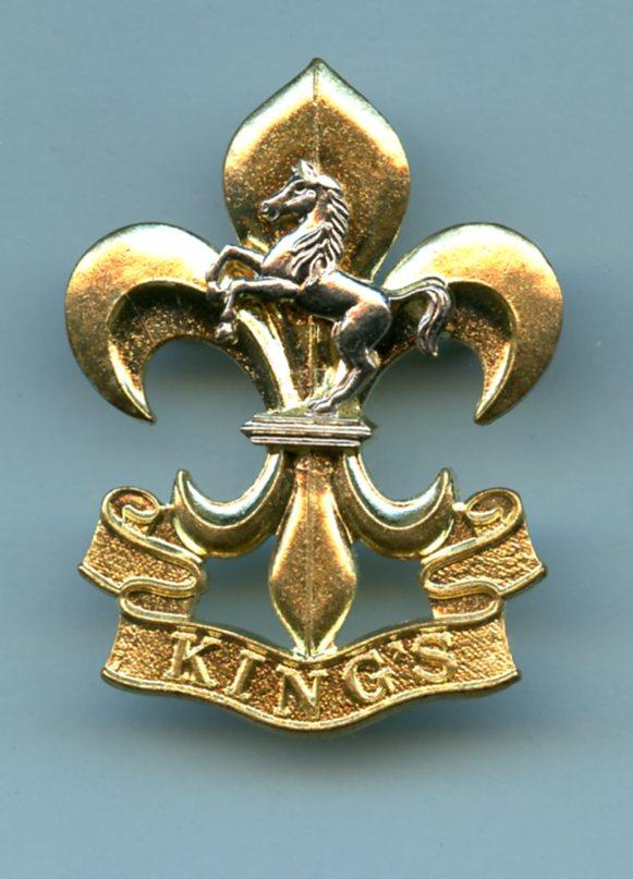 The Kings Liverpool & Manchester Regiment Cap Badge