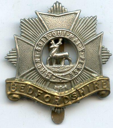 Bedfordshire Regiment Cap Badge