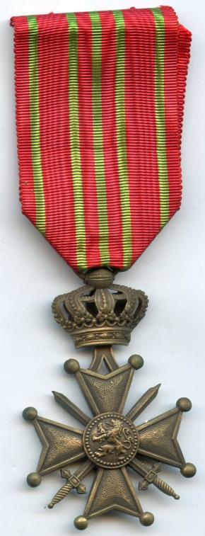 Belgium WW2 Croix de Guerre Medal