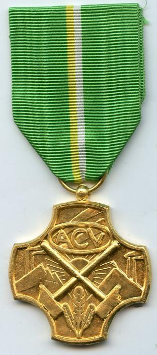 Belgium Miners Medal 1st Class