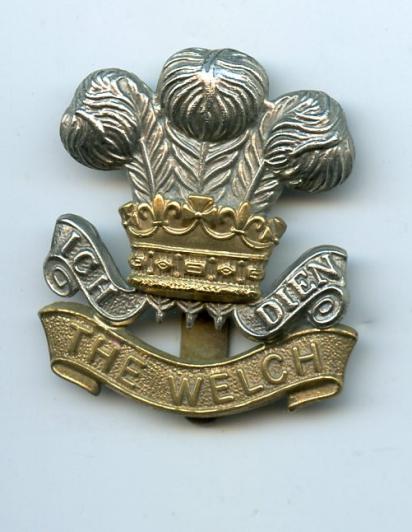 The Welch Regiment Cap Badge