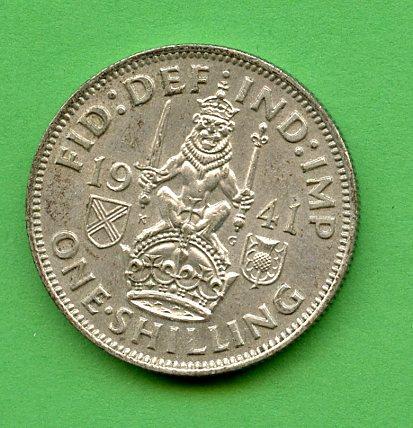 U.K. 1941 Shilling Coin