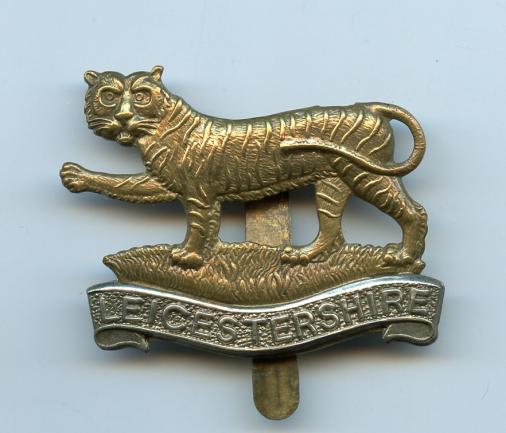 4th 5th Battalion Leicestershire Regiment Cap Badge