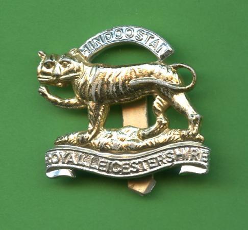 Royal Leicestershire Regiment Anodised Beret Badge