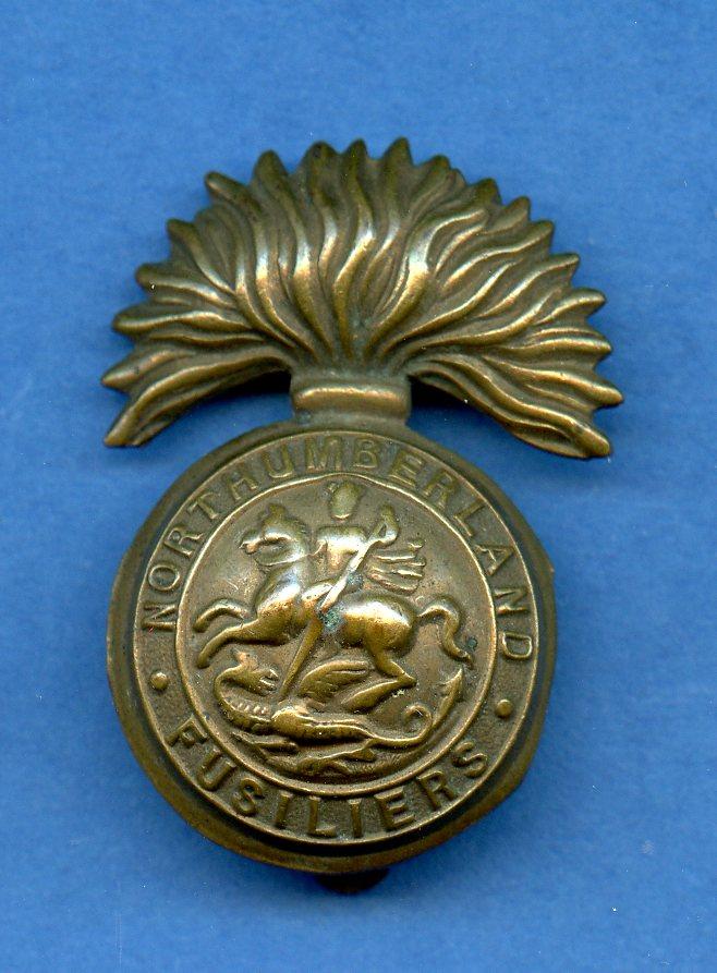 Northumberland Fusiliers Cap Badge 1898-1937