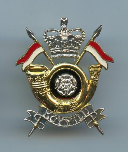 King's Own Yorkshire Yeomanry Light Infantry Cap Badge
