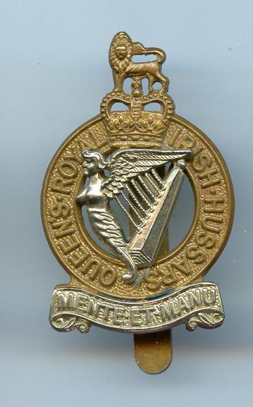 Queens Royal Irish Hussars  Cap Badge