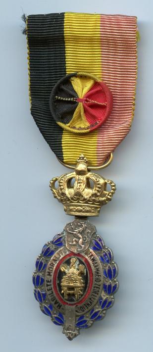 Belgium Medal For Industry 2nd Class