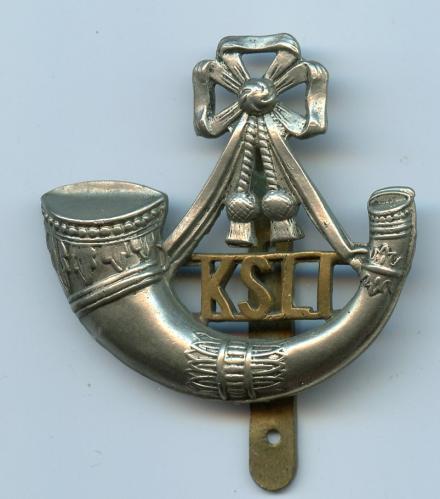 The King's Shropshire Light Infantry Cap Badge