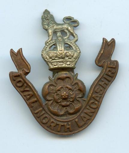 The Loyal North Lancashire Regiment Cap Badge