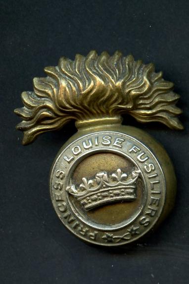 Canadian Army Princess Louise Fusiliers  Cap Badge