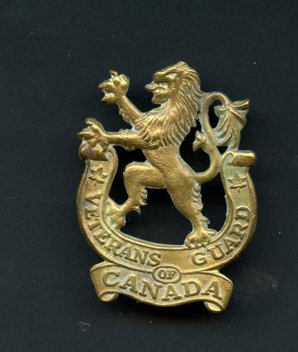 Veteran Guards of Canada Cap Badge