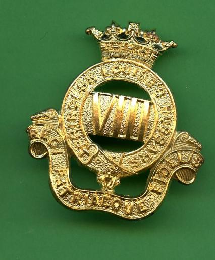 Canada 8th Princess Louise's Hussars cap badge