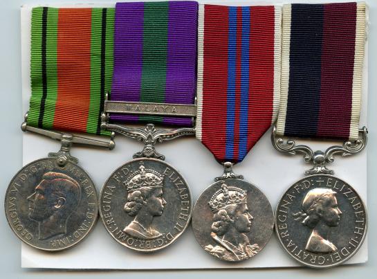 Group of 4 Medals To Ch Tech D.R.Pitt, Royal Air Force