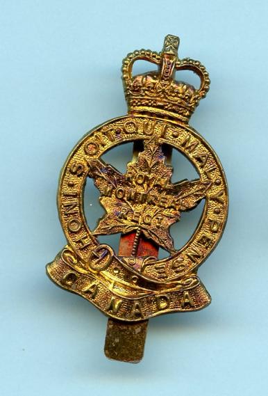 Canada The Royal Montreal Regiment Cap Badge