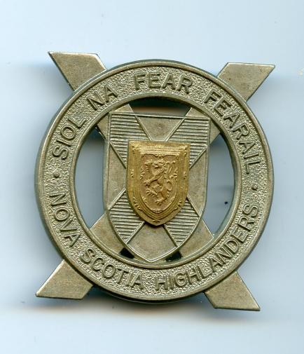 Canada Nova Scotia Highlanders Cap Badge