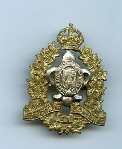 Canada Le Regiment De Maisonneuve Cap Badge