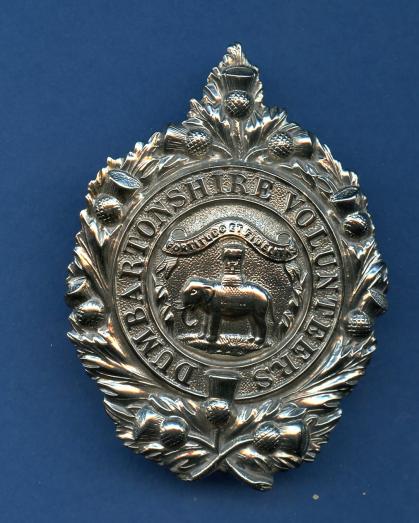Dumbartonshire Rifle Volunteers Cap Badge