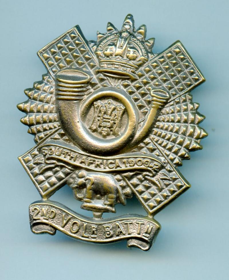 2nd Volunteer Battalion Highland Light Infantry HLI Cap Badge