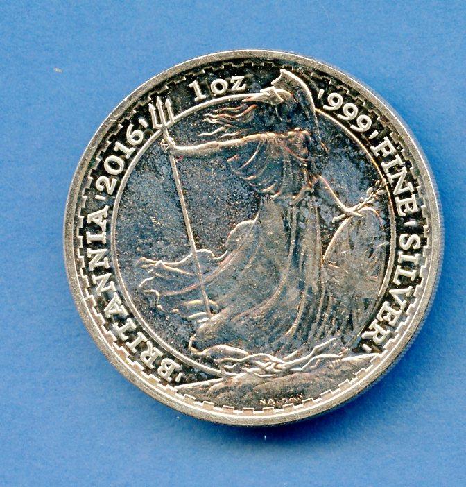 2016 Silver Britannia Coin