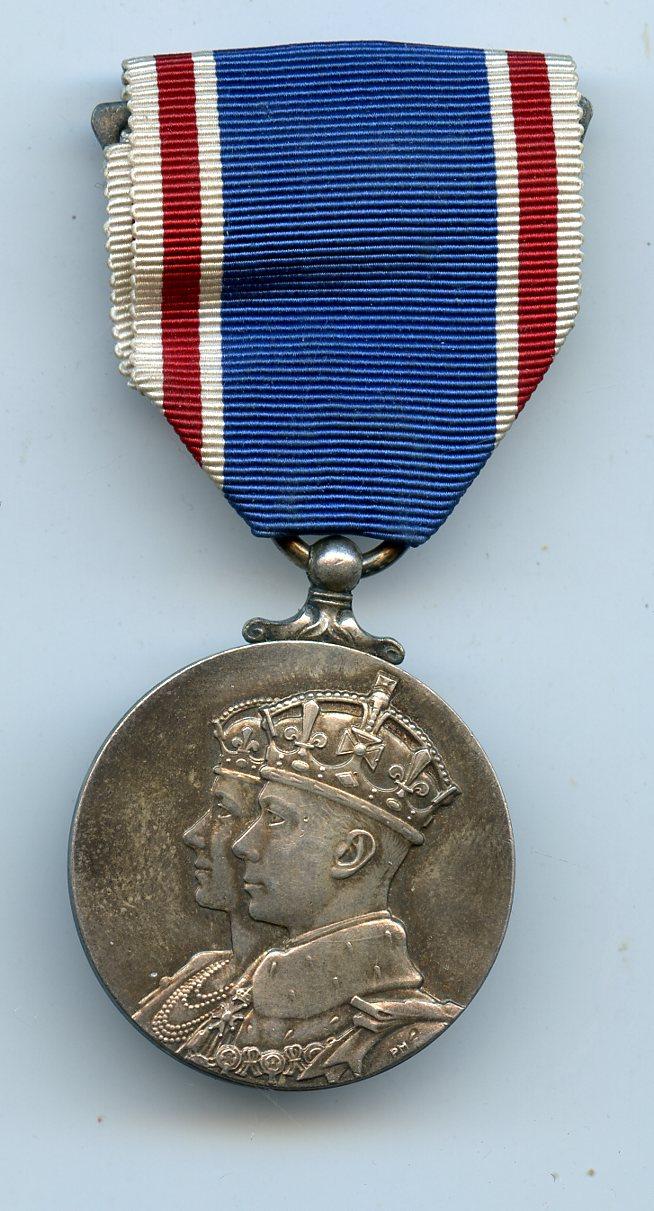 1937 Coronation Medal