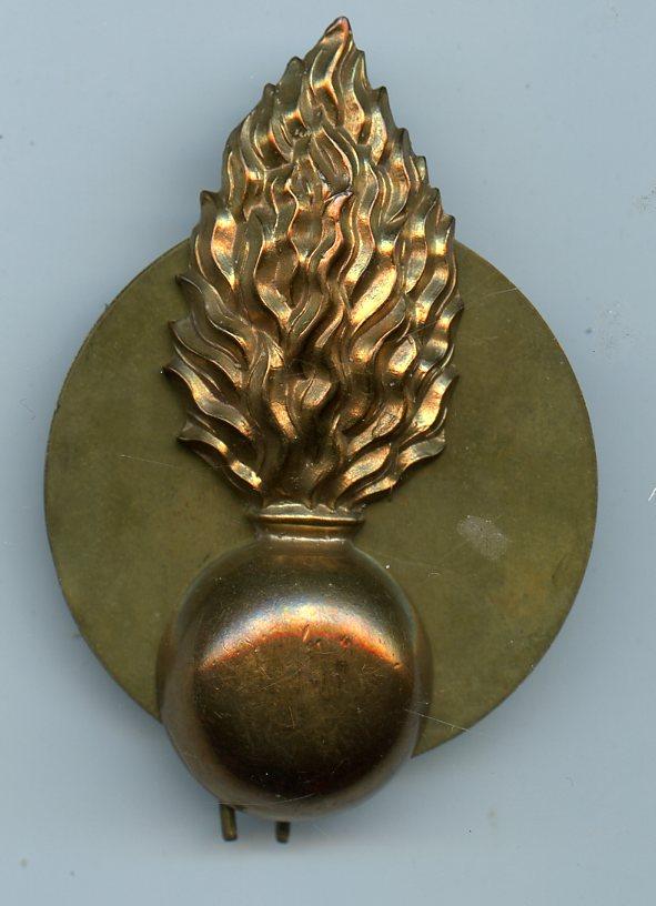 Royal Marine Artillery Side Cap  Badge