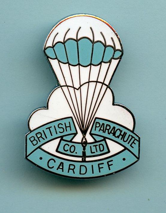 British Parachute Company Limited Cardiff  Enameled  Pin Badge