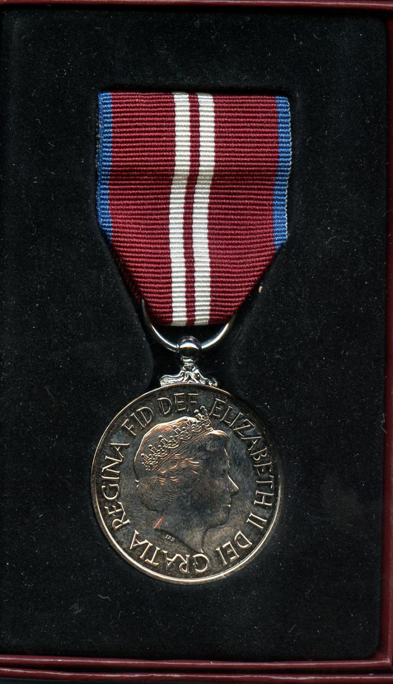 Queen's Diamond Jubilee Medal 2012